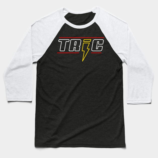 Tric Nightclub Baseball T-Shirt by familiaritees